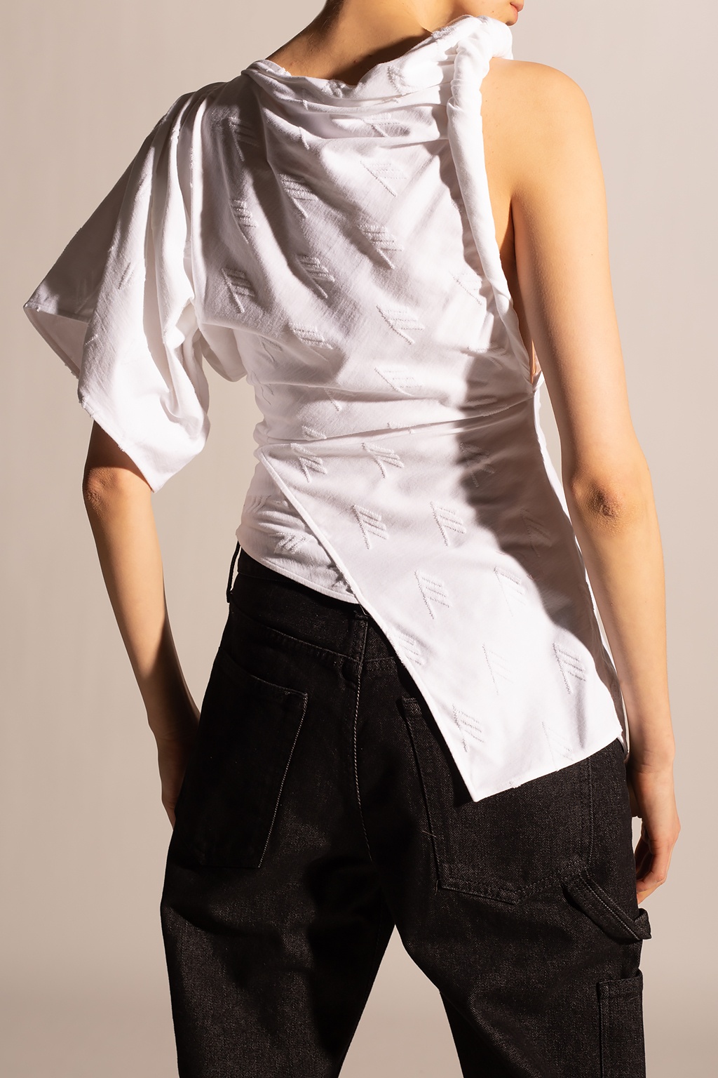 The Attico Asymmetrical top